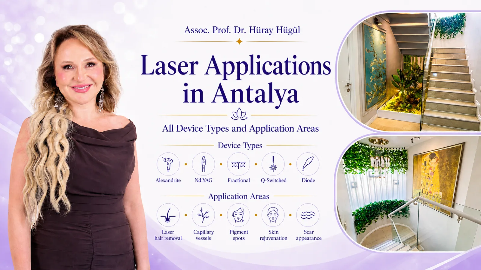 Antalya Laser Applications: All Device Types and Usage Areas | Doç. Dr. Hüray Hügül