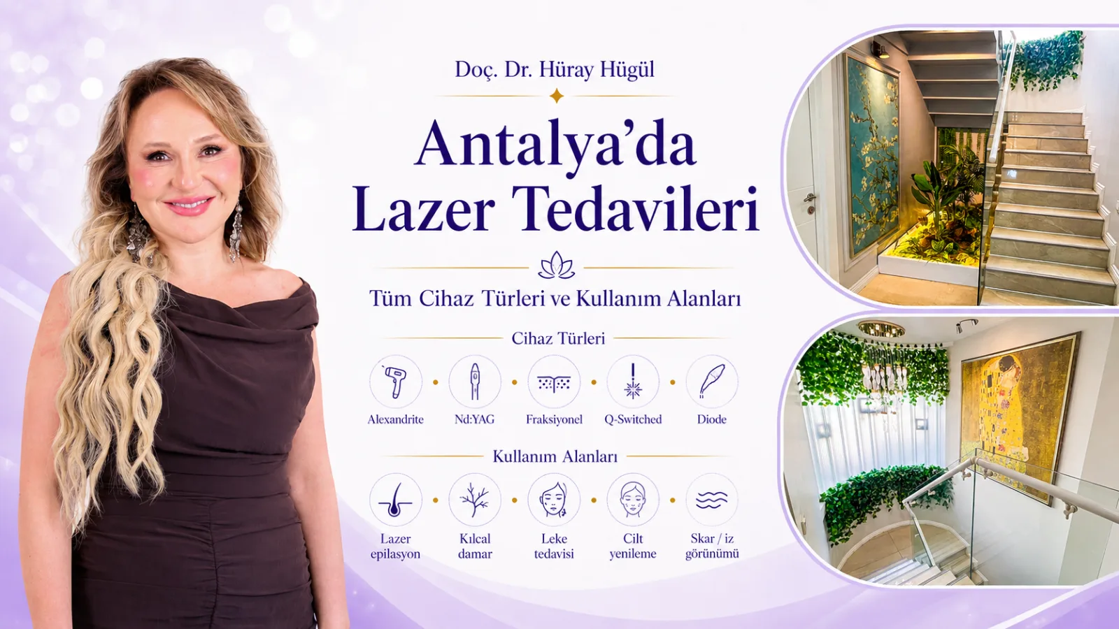 Antalya'da Lazer Tedavileri: Tüm Cihaz Türleri ve Kullanım Alanları
