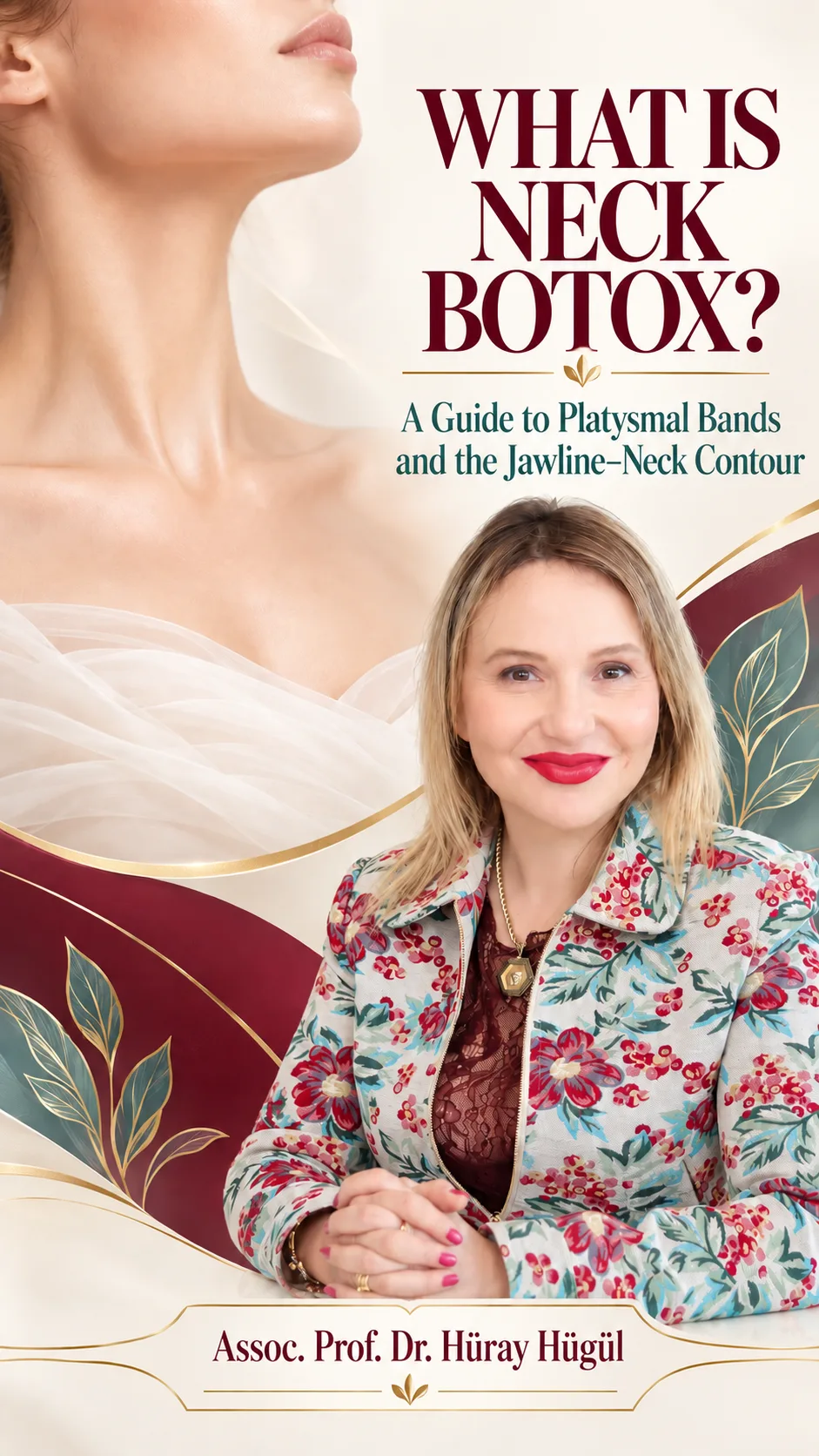 What is Neck Botox? A Guide to Platysma Bands and the Jawline-Neckline. | Doç. Dr. Hüray Hügül