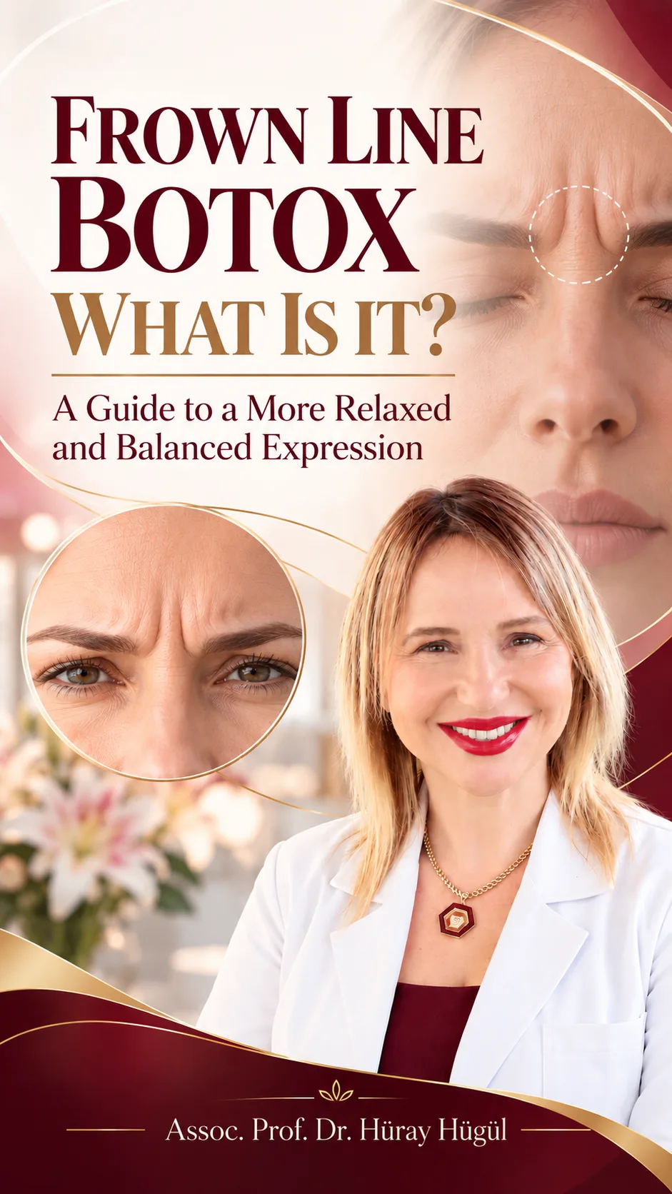 Qu'est-ce que le Botox entre les Sourcils ? Guide pour une Apparence Froncée | kaş arası botoks | Doç. Dr. Hüray Hügül