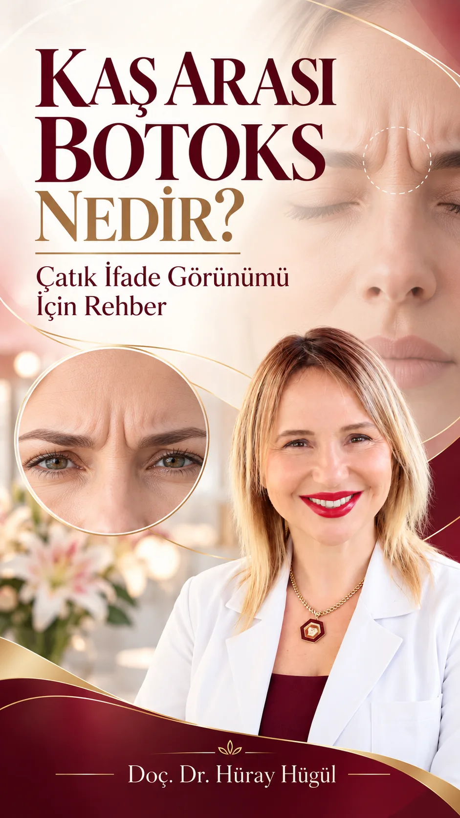 Kaş Arası Botoks Nedir? Çatık İfade Görünümü İçin Rehber | Doç. Dr. Hüray Hügül