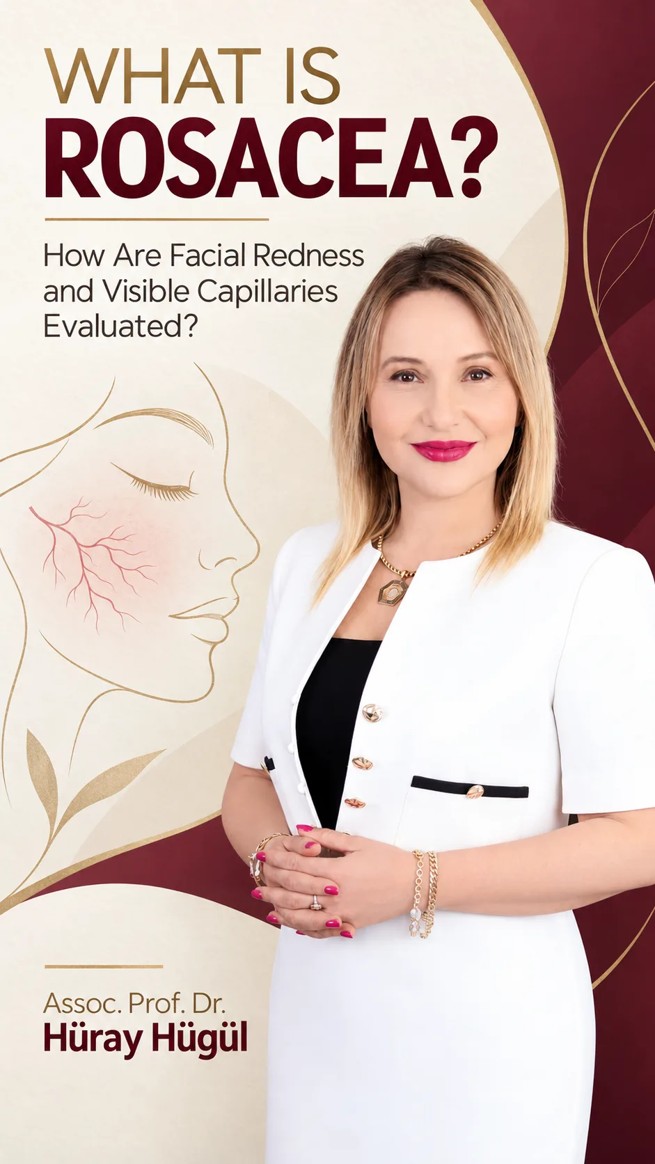 What Is Rosacea? Assessing Facial Redness and Visible Vessels | Doç. Dr. Hüray Hügül