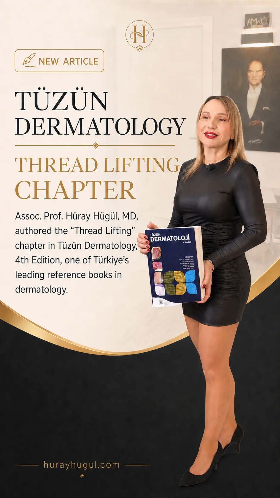 Tüzün Dermatology 4th Edition Thread Lift Chapter | Assoc. Prof. Hüray Hügül | Doç. Dr. Hüray Hügül