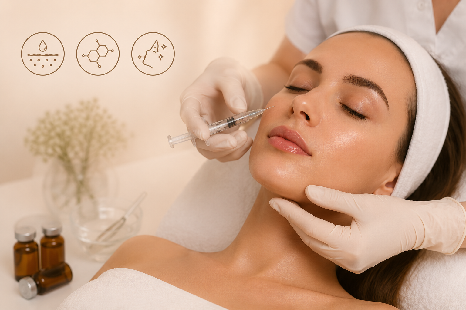 Mesotherapy Antalya application — Assoc. Prof. Hüray Hügül
